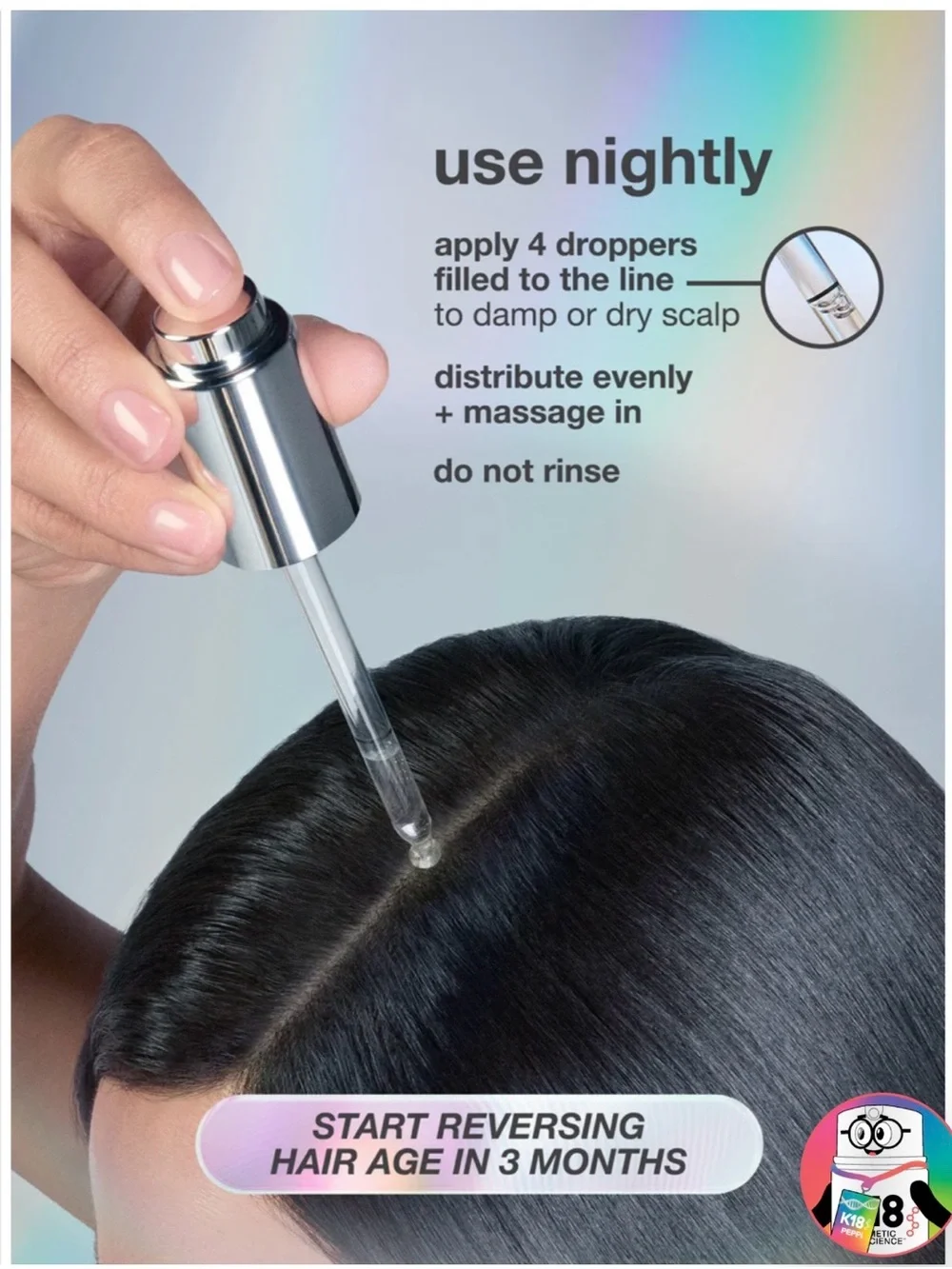 NEW SEALED K18 FutureIQ Hair Longevity Serum 90ml Full Size